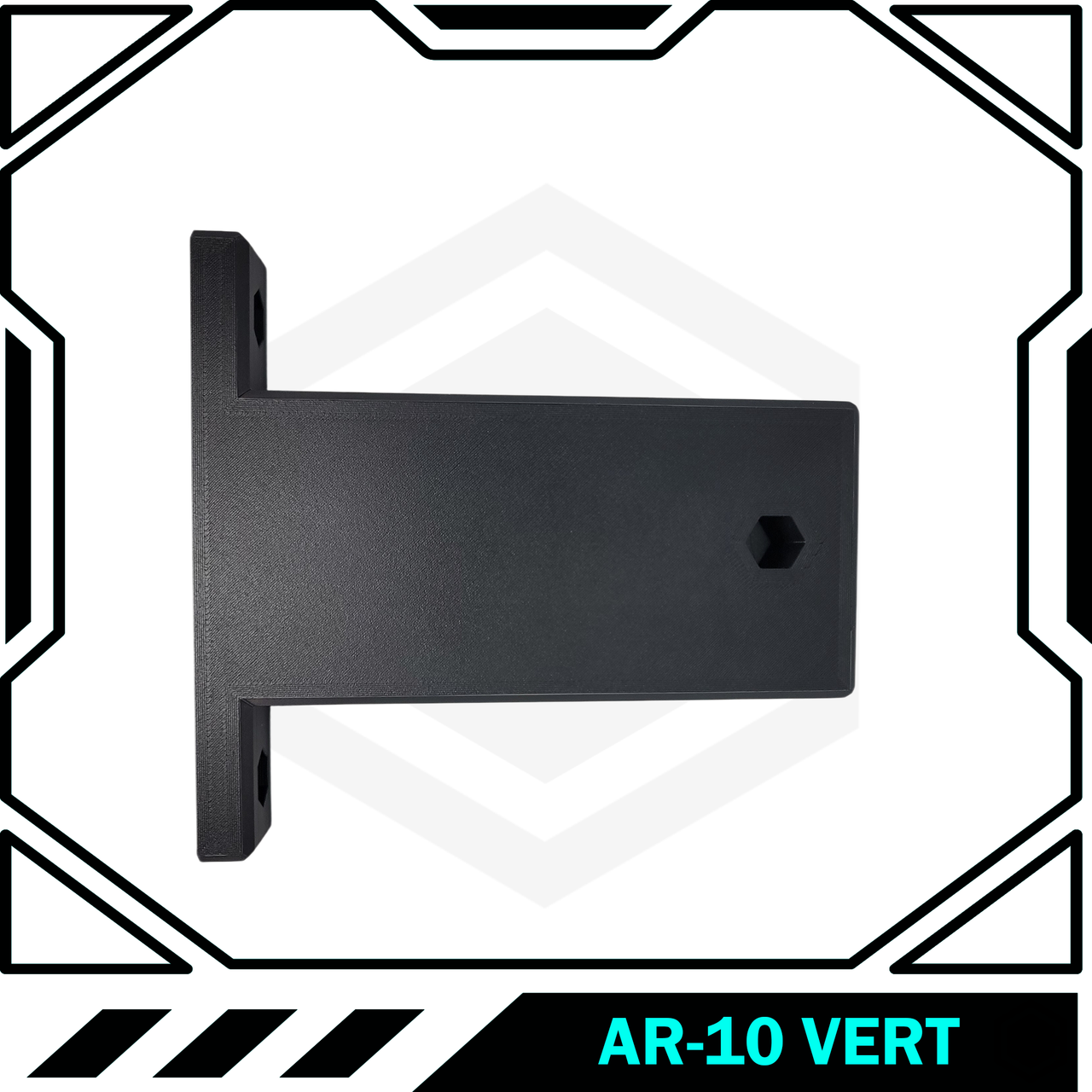 AR-10 VERT WALL MOUNT