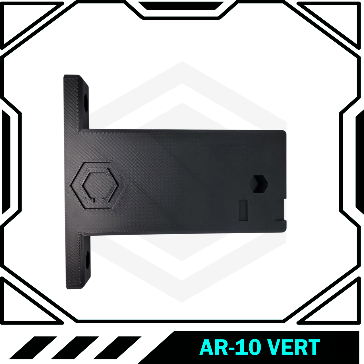 AR-10 VERT WALL MOUNT