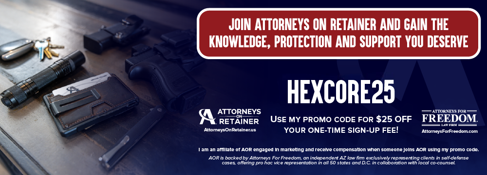 Attorneys on Retainer — self-defense legal coverage partner