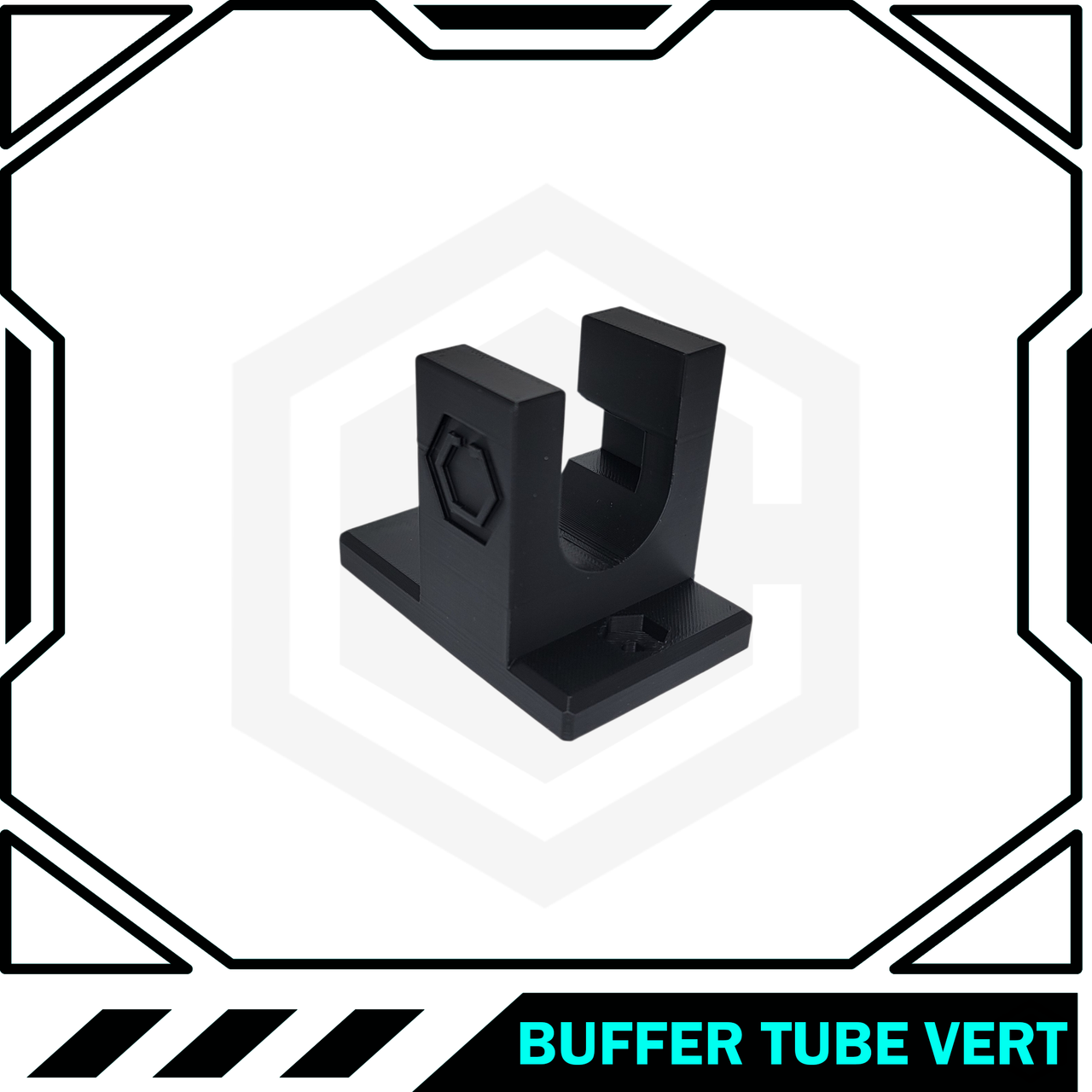 AR BUFFER TUBE WALL MOUNT