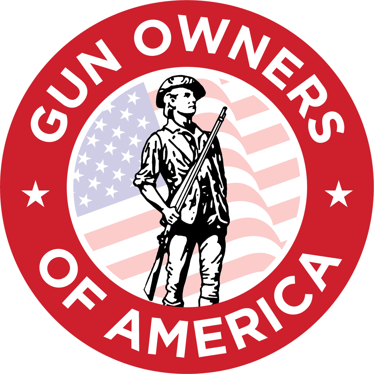 Gun Owners of America official seal — HexCore 2A advocacy partner